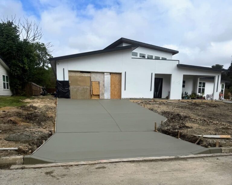 concrete driveway replacement